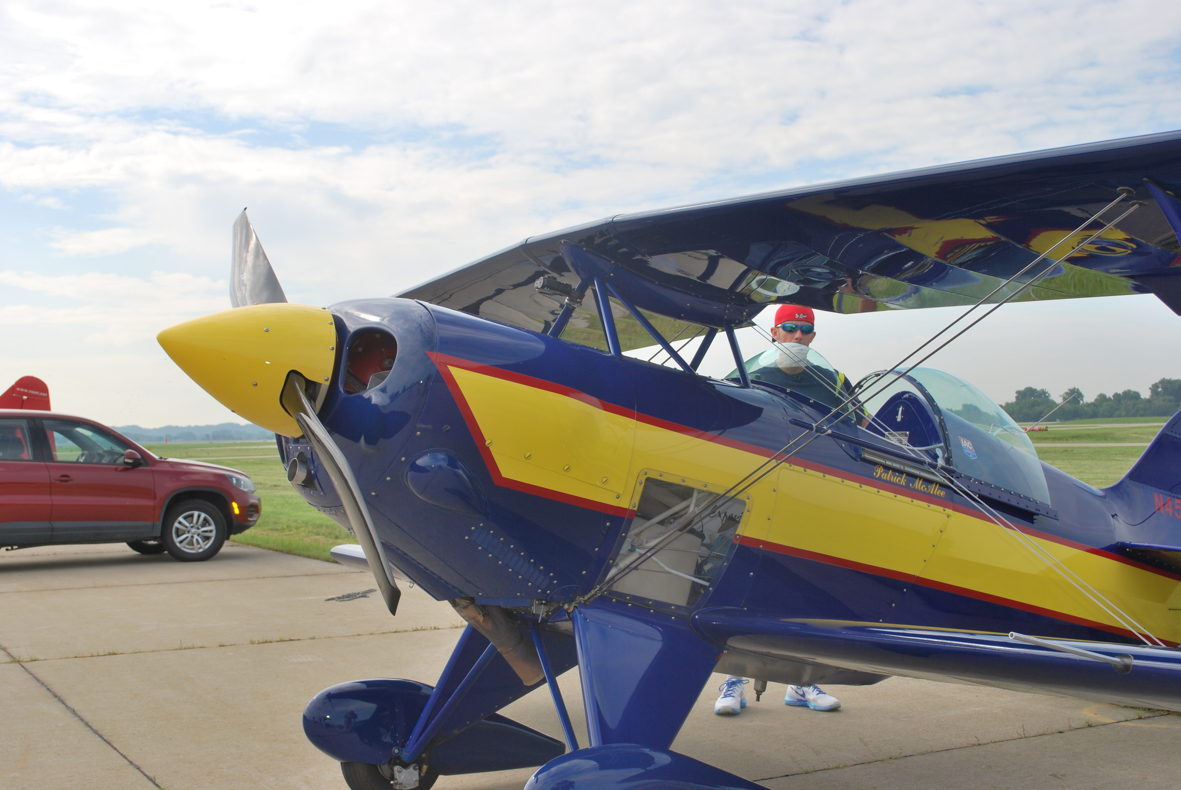 U.S Bank Air Show Pilots for Fair Saint Louis Included a Helicopter Aerobatic Aviator and a ...