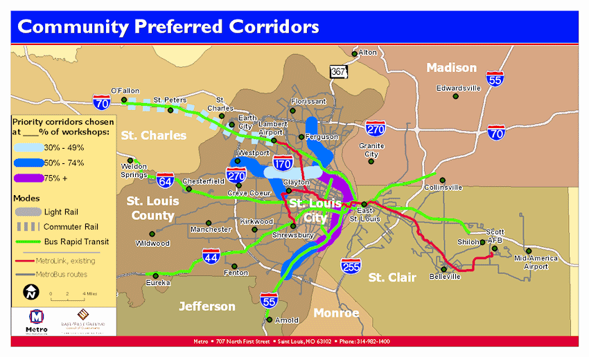 Preferred Community Corridors