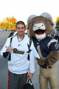 Jason Bell Winner with Rampage at North Hanley MetroLink Station 102411 265