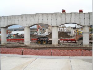 New Grand bridge piers