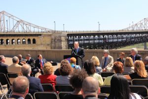 Eads Bridge Rehabilitation Announcement May 22, 2012 John Nations