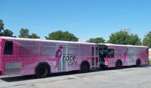 Komen Race for the Cure 2012 MetroBuses
