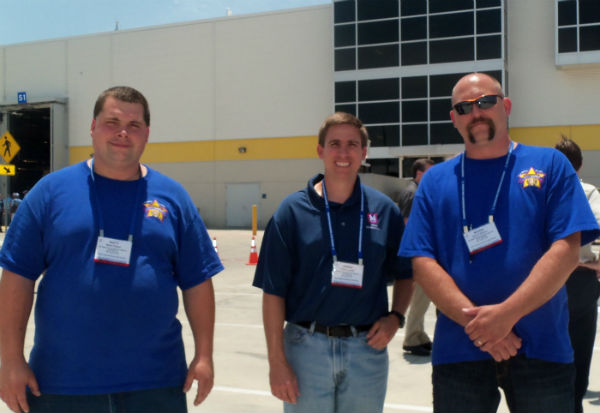 2012 Metro Rail Rodeo Maintenance Team Members Matt Fisher, Chris Lynch and Kevin Moore