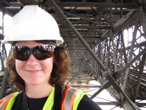 Inside the Eads Bridge