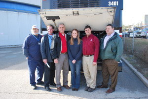 Metro's Ken Dickinson, Chris Trower, Darren Curry, Terry Bowles, Carl Thiessen, and Ray Friem 