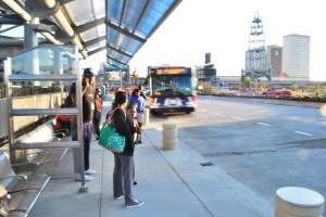 Grand Scott Ave Transit Plaza Reopening 082012 010