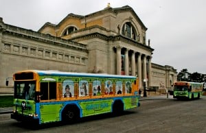 Forest Park Trolley at art museum