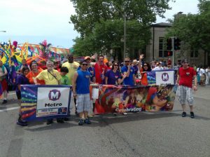 Pride June 24 2012 Metro marching