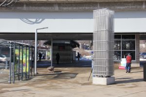 “London” artwork at the Shrewsbury Lansdowne I-44 MetroLink Station