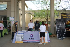 Earth Day Bus Painting and Metro Booth 042113 555