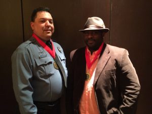 Metro Public Safety Officer Gerald Abernathy and Metro Call‑A‑Ride operator Lamont Moore