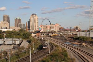 MetroLink Downtown Aerial