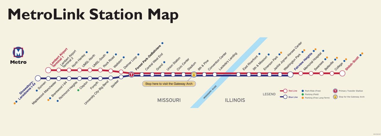 St Louis Airport Terminal Map - Maping Resources