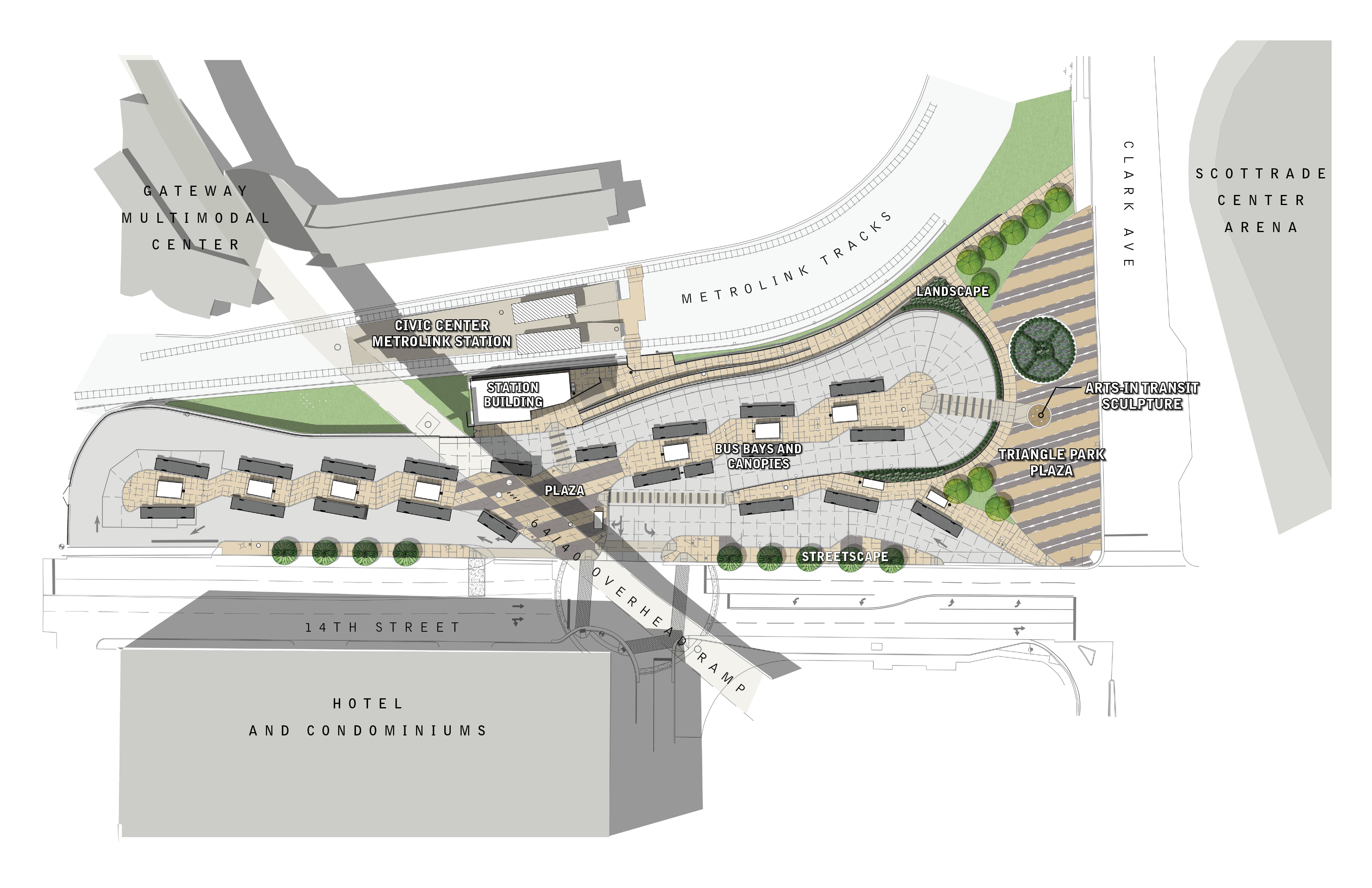 Construction Begins at Civic Center Transit Center Metro Transit 