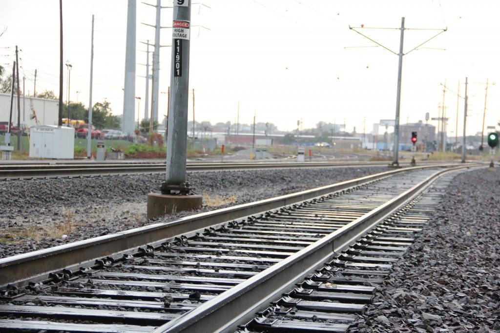 Photo of MetroLink tracks