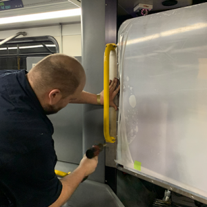 Installing polycarbonate shields