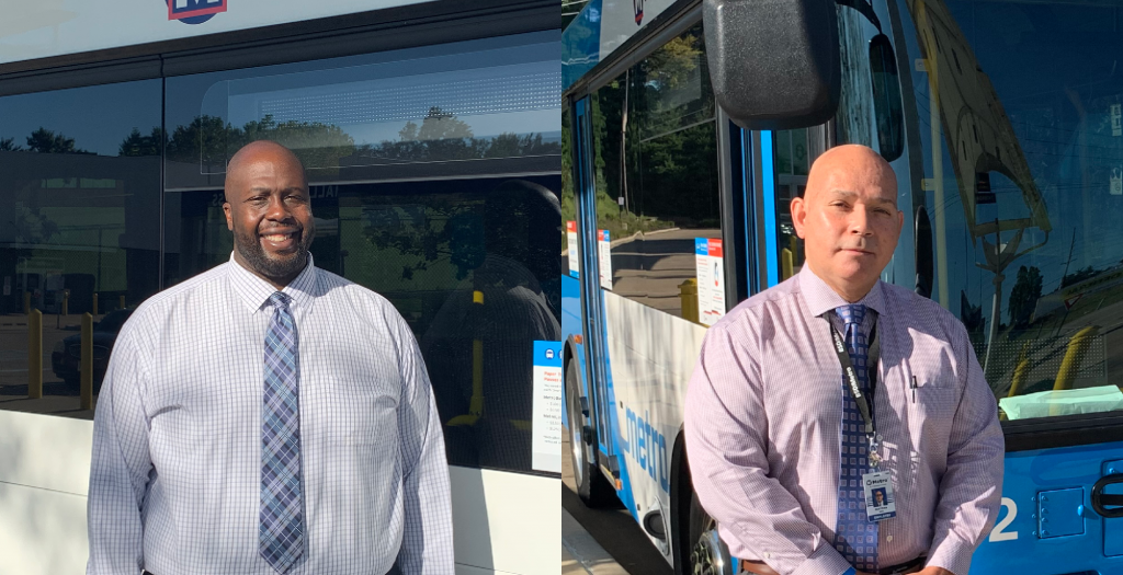 New Metro Transit team members Melvin Barkley and Bertram De Sha