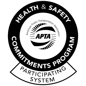 American Public Transportation Association (APTA) Health & Safety Commitments Program logo