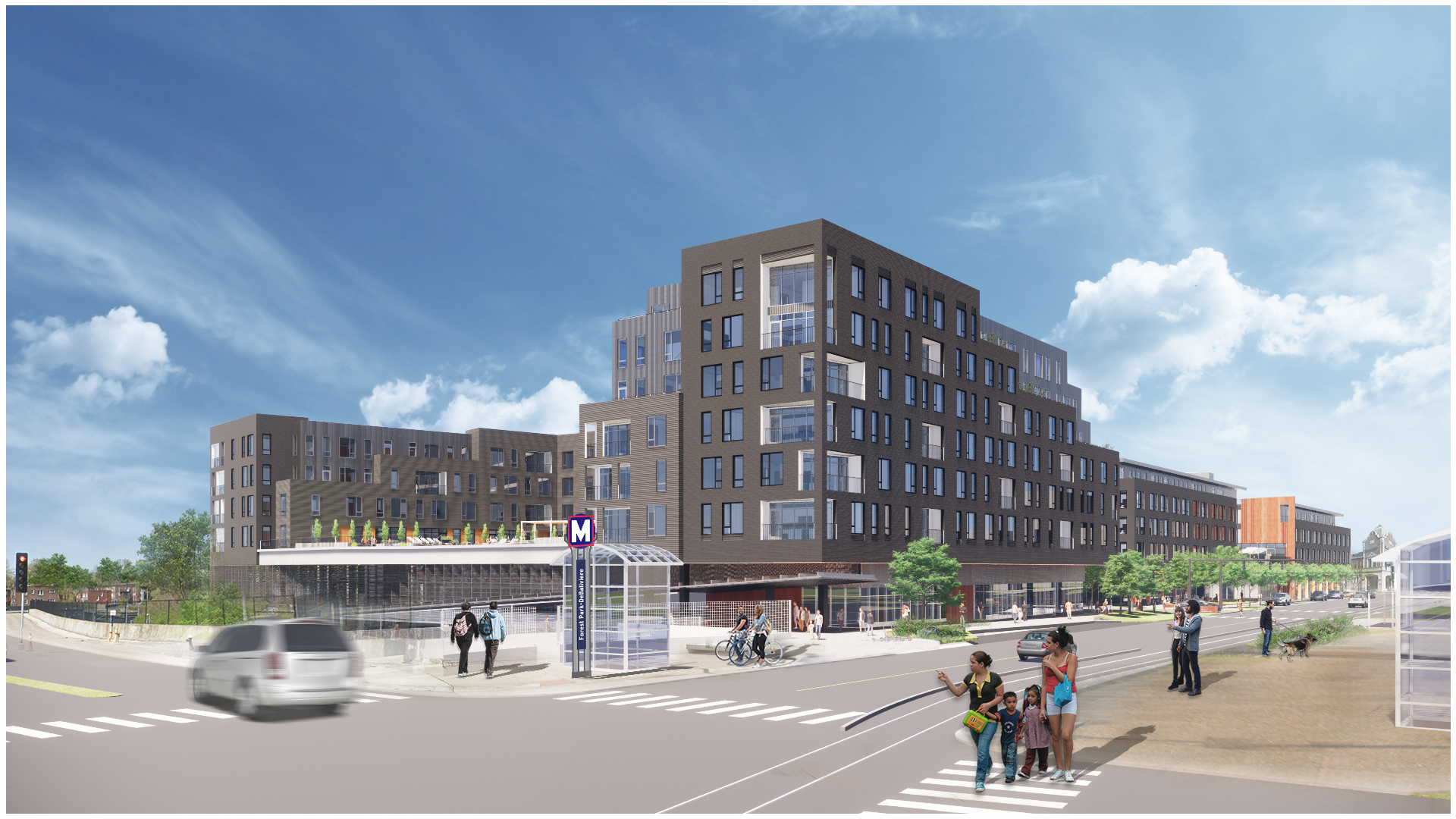 Expo at Forest Park Metro Transit Saint Louis