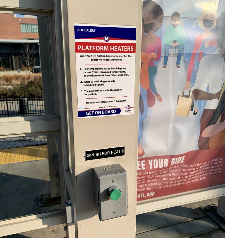 Platform Heaters Can Help You Stay Warm in Cold Weather Metro Transit