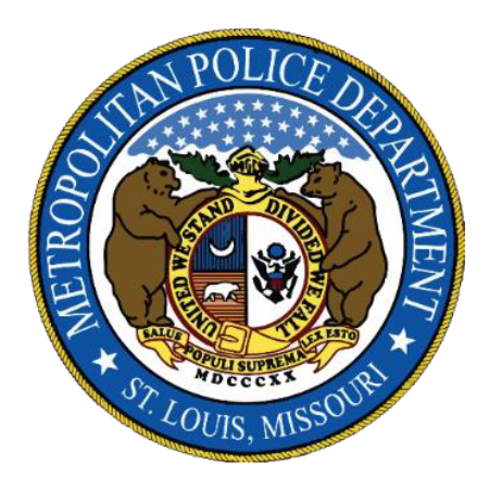 St. Louis Metropolitan police badge