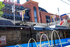 Photo of MetroLink at Stadium Station