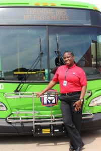 Image of new MetroBus Operator, Brittnie.