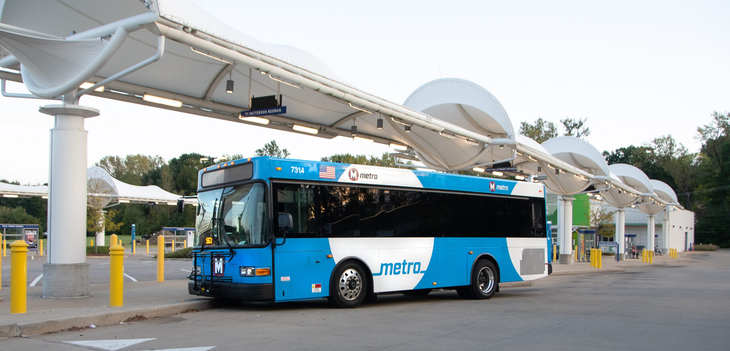 Bus at North County Transit Center