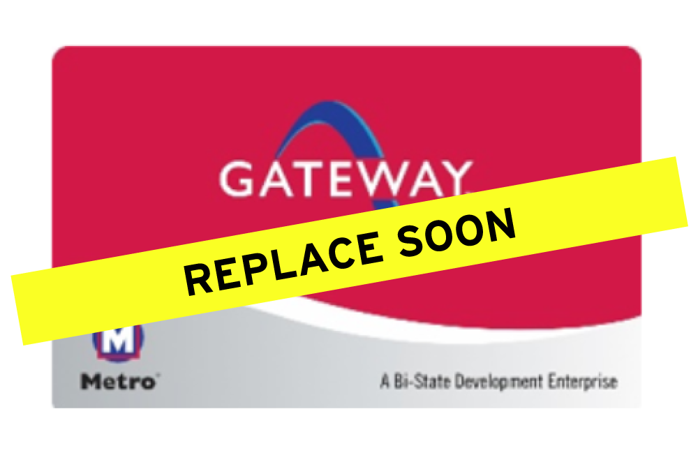 A Red Gateway Card with a Replace Soon banner over the top.
